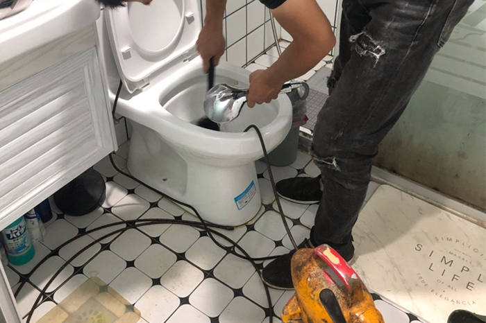 福贡疏通下水道